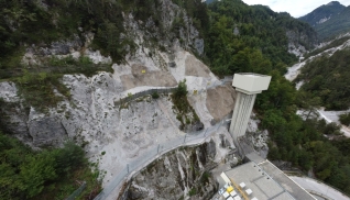 Steinschlagschutzmaßnahmen Karawankentunnel