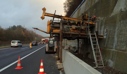 Geotechnische Voruntersuchung von geankerten Stützkonstruktionen - A09 Pyhrn Autobahn