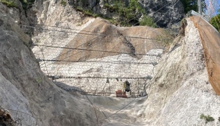 Steinschlagschutzmaßnahmen Karawankentunnel