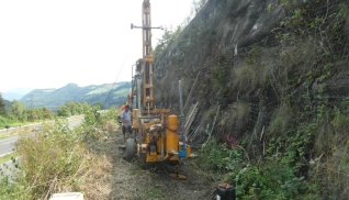 Geotechnische Voruntersuchung von geankerten Stützkonstruktionen - A09 Pyhrn Autobahn